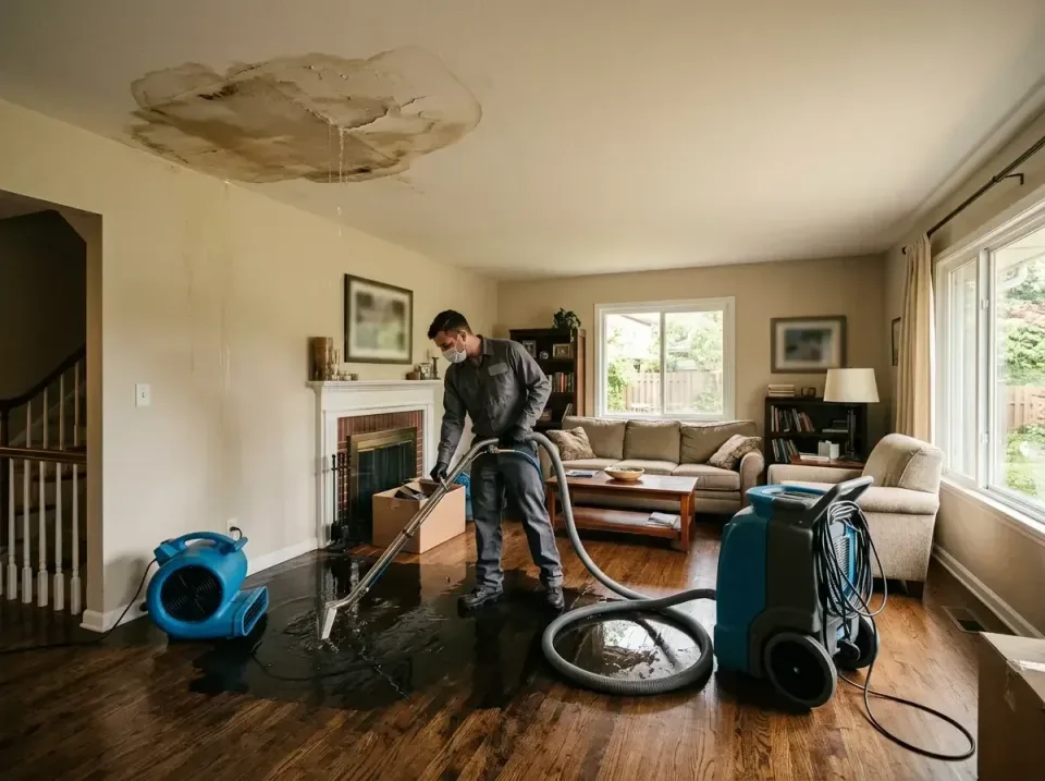 attic-pipe-burst-ceiling-drip-008 — frequently asked questions, Water Damage Restoration & Carpet Care in Perry Heights, OH